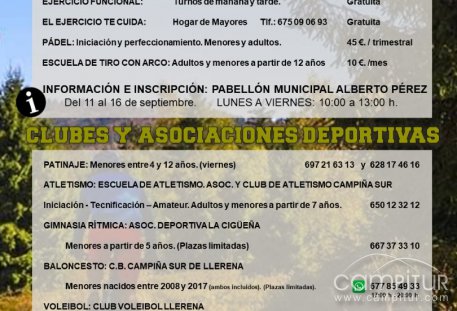 Llerena presenta su Programación Deportiva 2025-2026